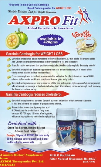 AXPRO FIT- Protein Powder for Weight Loss